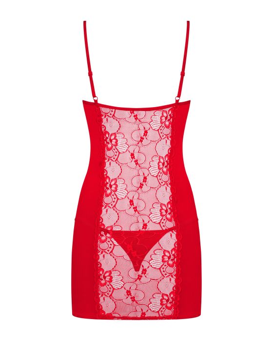Koszulka Heartina Chemise Czerwona + stringi GRATIS!