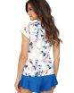 Piżama Astrid 1/2 Cobalt