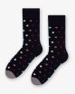 Skarpety Mix Dots 139-051 Ciemny Granat