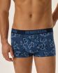 Bokserki Jarl 42256-MLC Granatowo-Jeansowe